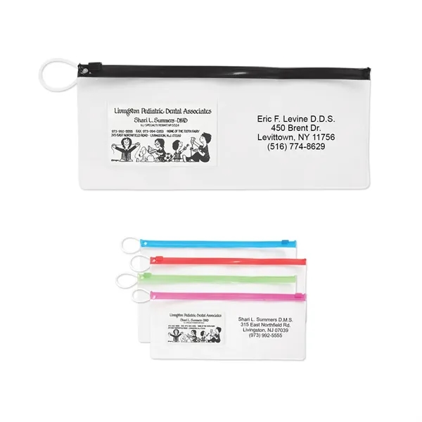 Vinyl card slot pouch plus 1 color pad print imprint on... from ASI 37218 Athena Promo (tm)