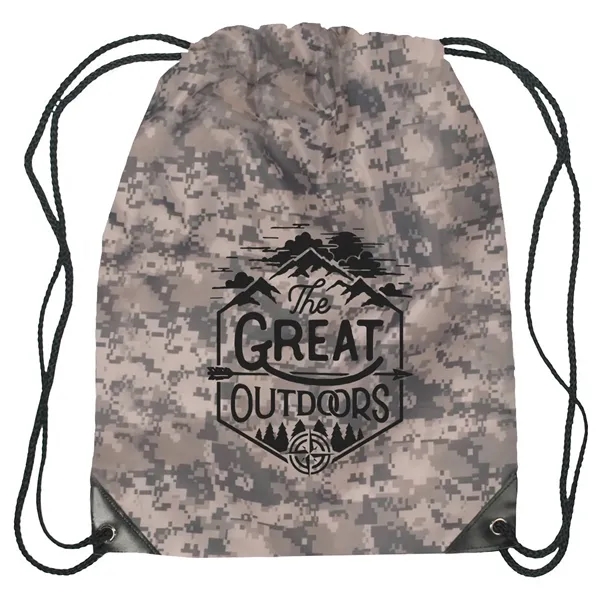 Small sports pack with polyester drawstring.... from ASI 61125 Hit Promotional Products / Hit®