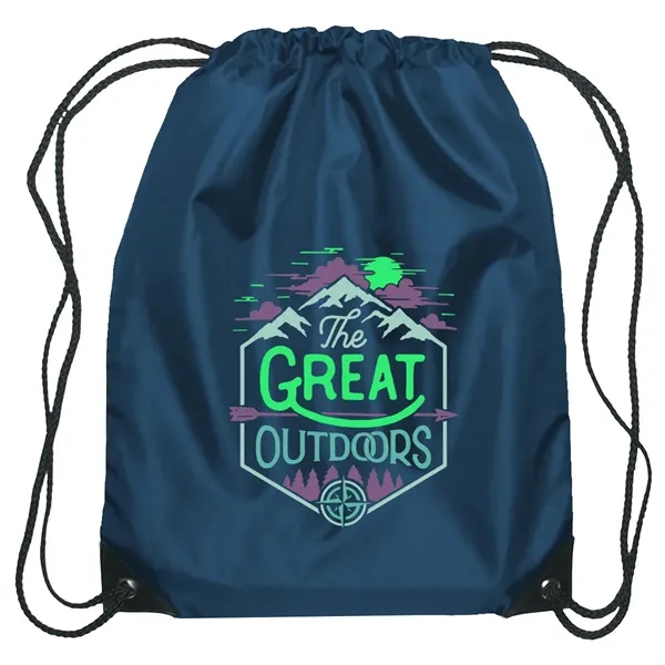 Small sports pack with polyester drawstring.... from ASI 61125 Hit Promotional Products / Hit®