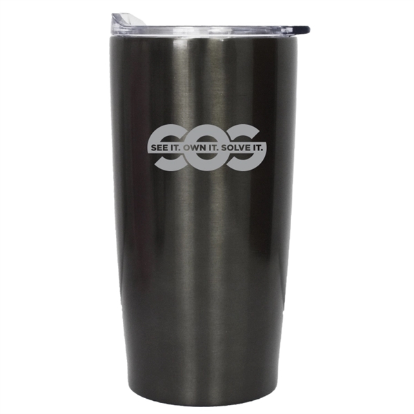 20 oz. double-wall insulated tumbler. Double wall stainless steel with copper... from ASI 73871 Next Promotions LLC