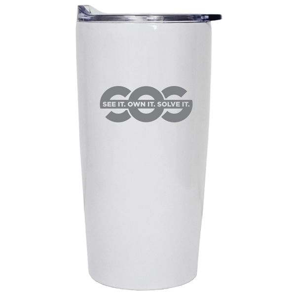 20 oz. double-wall insulated tumbler. Double wall stainless steel with copper... from ASI 73871 Next Promotions LLC