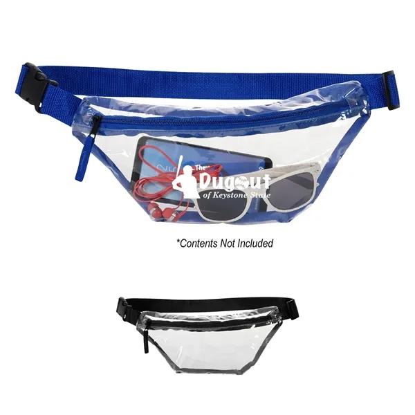 Clear Choice fanny pack for holding all of your essential items... from ASI 61125 Hit Promotional Products / Hit®