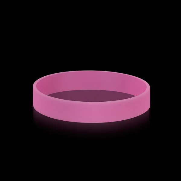 8" silicone glow in the dark bracelet; one size fits most.... from ASI 61125 Hit Promotional Products / Hit®