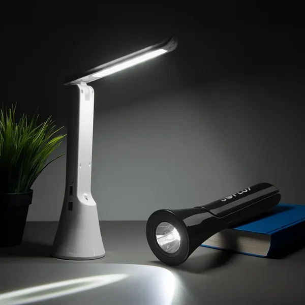 2-in-1 rechargeable flashlight and lamp.... from ASI 61125 Hit Promotional Products / Hit®