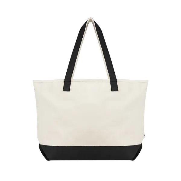 5" x 14.25" x 21.75" recycled cotton canvas tote bag with... from ASI 61125 Hit Promotional Products / Hit®