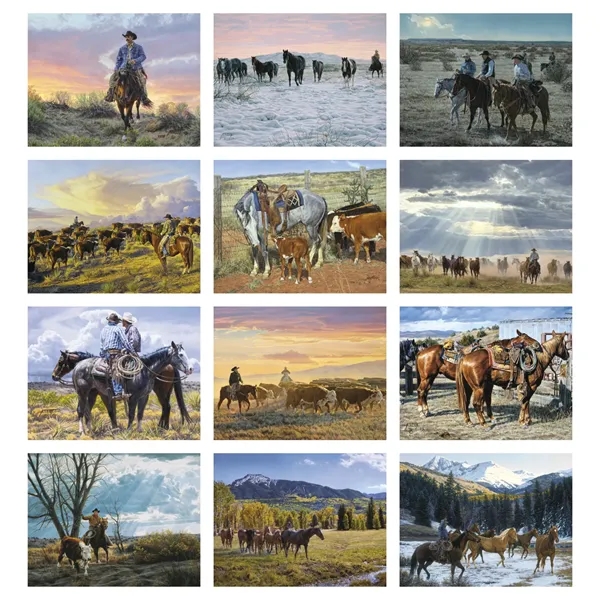 American West by Tim Cox... from ASI 40480 Koozie Group / Norwood Triumph Calendar