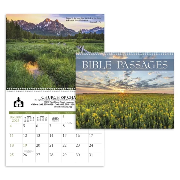 Bible Passages... from ASI 40480 Koozie Group / Norwood Triumph Calendar