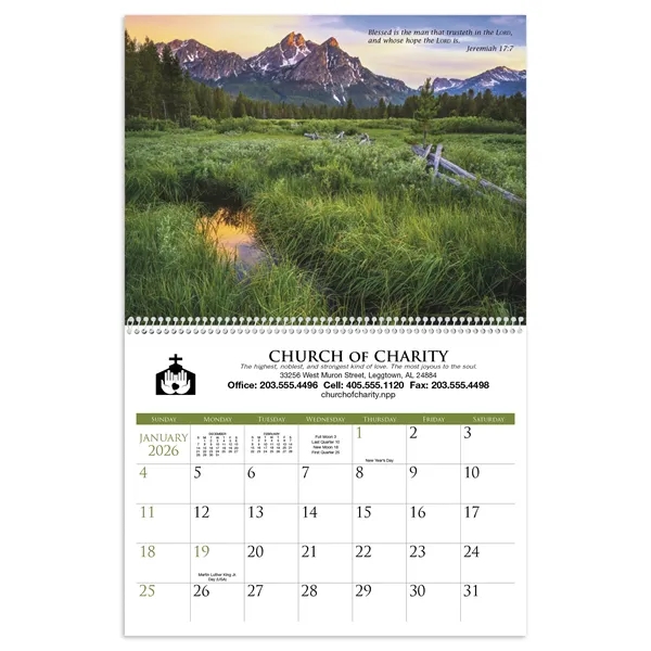 Bible Passages... from ASI 40480 Koozie Group / Norwood Triumph Calendar