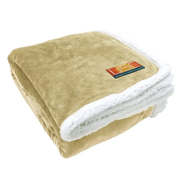 Oversize Sherpa Blanket... from ASI 40480 Koozie Group