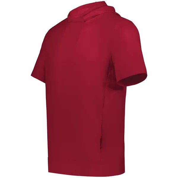 Moisture wicking Youth Ventura Soft Knit Short Sleeve Hoodie.... from ASI 37461 Augusta Sportswear / Holloway Sportswear