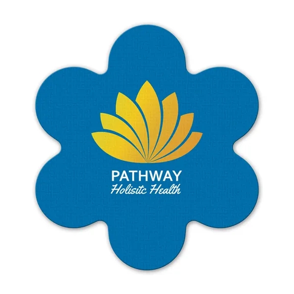 Flower shaped jar opener made of rubber, with a digital full-color... from ASI 54040 Fey Promo / Mi Line by Fey