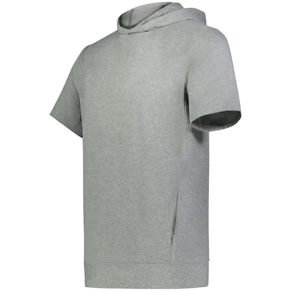 Moisture wicking Youth Ventura Soft Knit Short Sleeve Hoodie.... from ASI 37461 Augusta Sportswear / Holloway Sportswear