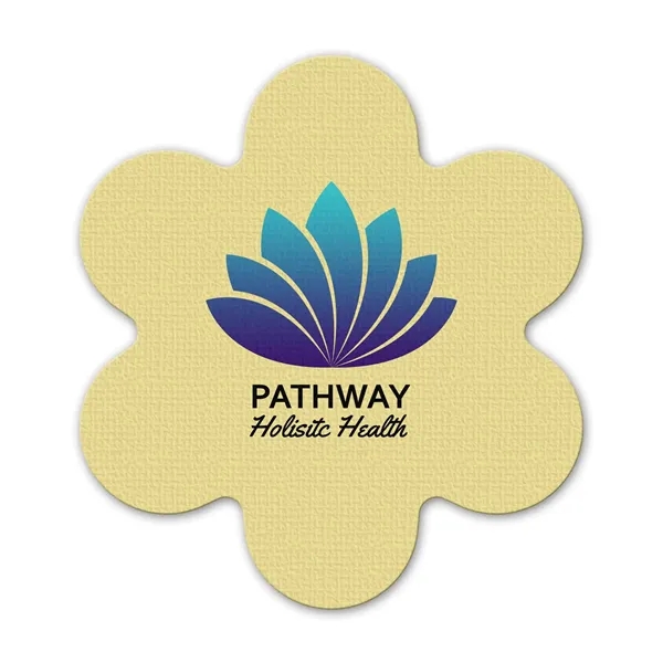 Flower shaped jar opener made of rubber, with a digital full-color... from ASI 54040 Fey Promo / Mi Line by Fey