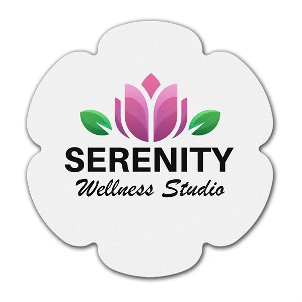 Flower shaped jar opener made of rubber, with a digital full-color... from ASI 54040 Fey Promo / Mi Line by Fey