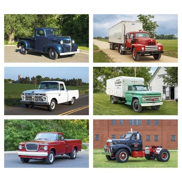 Antique Trucks... from ASI 40480 Koozie Group / Norwood Triumph Calendar