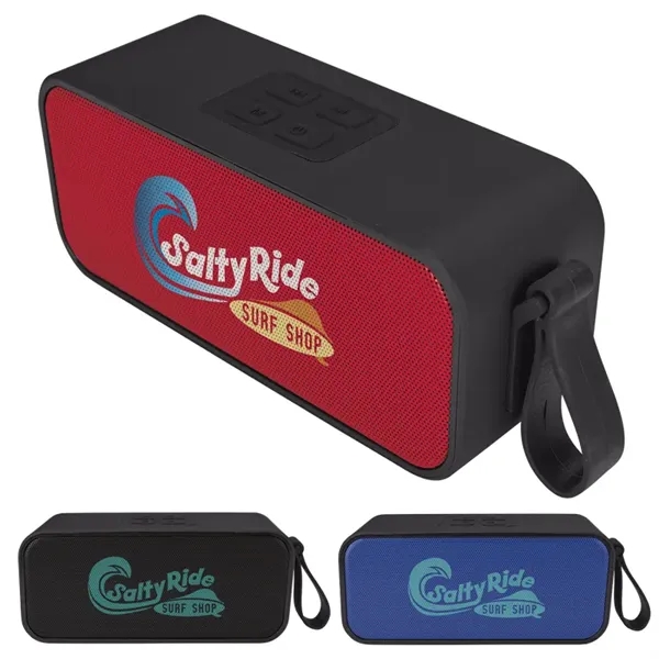 Waterproof Bluetooth® Speaker... from ASI 40480 Koozie Group