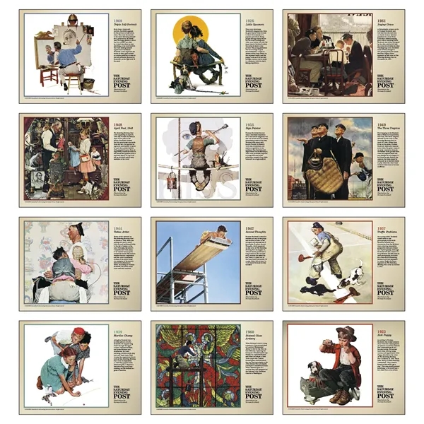 The Saturday Evening Post Deluxe Pocket... from ASI 40480 Koozie Group / Norwood Triumph Calendar