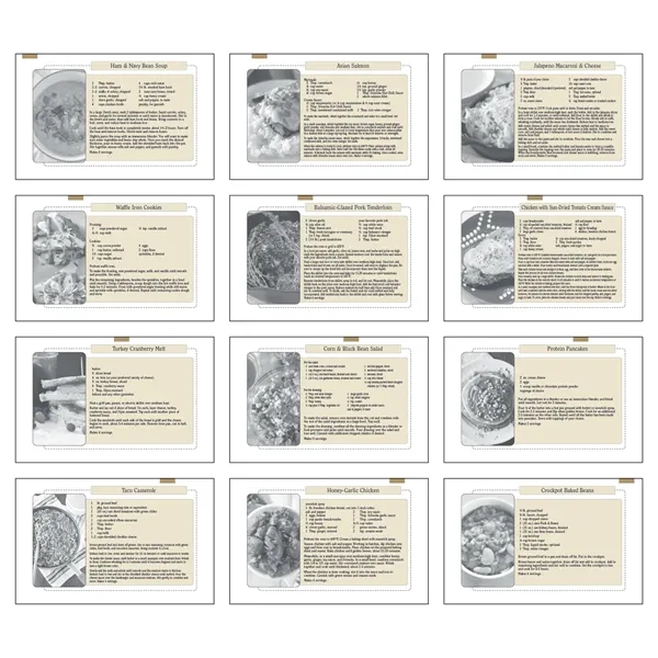 Recipe Pocket... from ASI 40480 Koozie Group / Norwood Triumph Calendar