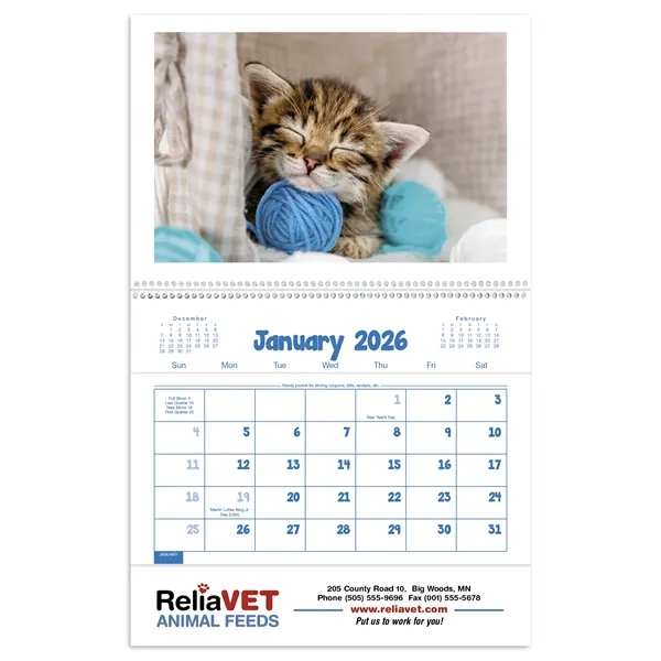 Puppies & Kittens Pocket... from ASI 40480 Koozie Group / Norwood Triumph Calendar