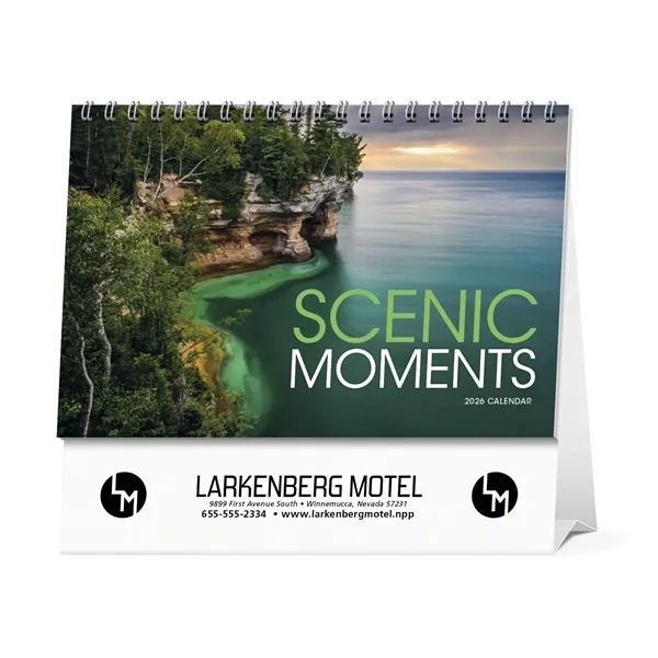 Scenic Moments Large Desk... from ASI 40480 Koozie Group / Norwood Triumph Calendar