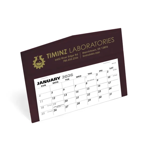 6 x 4 1/2 Legacy 2024 desk calendar printed on 50#... from ASI 40480 Koozie Group / Norwood Triumph Calendar