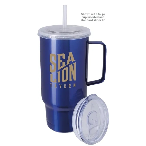 Koozie® Handle Tumbler - 30 oz... from ASI 40480 Koozie Group