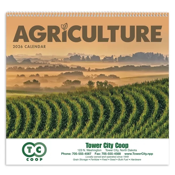 Agriculture - Spiral... from ASI 40480 Koozie Group / Norwood Triumph Calendar