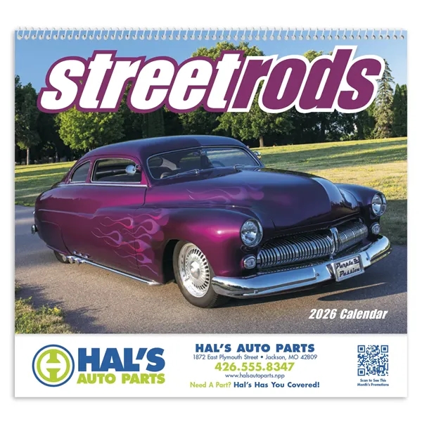Street Rods - Spiral... from ASI 40480 Koozie Group / Norwood Triumph Calendar