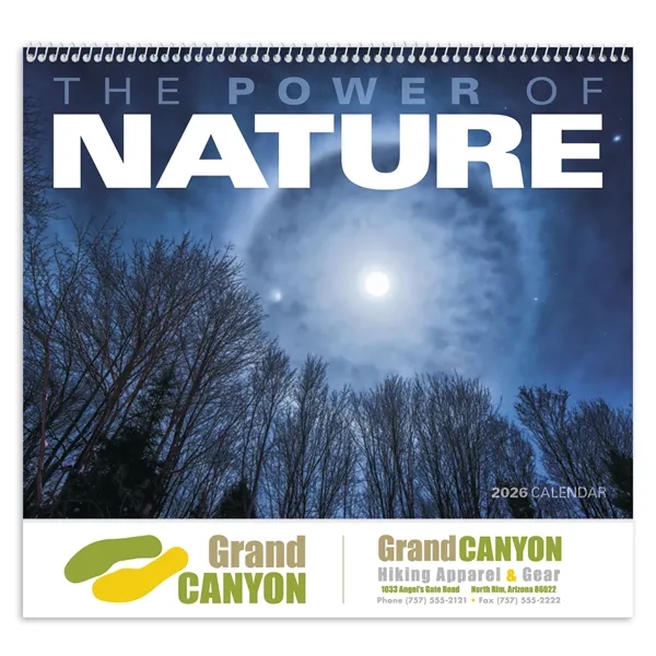 The Power of Nature - Spiral... from ASI 40480 Koozie Group / Norwood Triumph Calendar