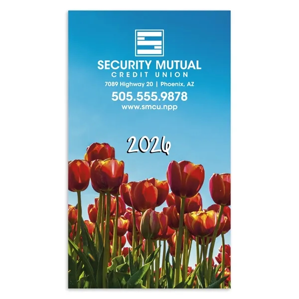 Colorful Impressions Monthly Pocket Planner... from ASI 40480 Koozie Group / Norwood Triumph Calendar