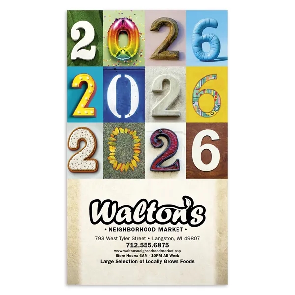 Colorful Impressions Monthly Pocket Planner... from ASI 40480 Koozie Group / Norwood Triumph Calendar