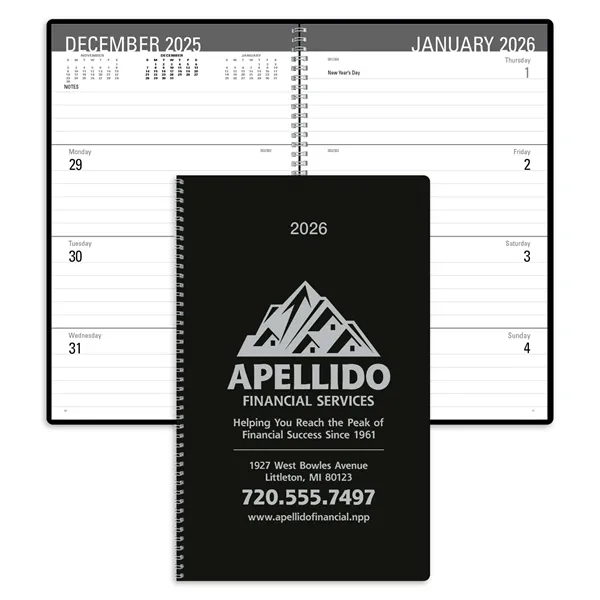 Classic Weekly Desk Planner... from ASI 40480 Koozie Group / Norwood Triumph Calendar