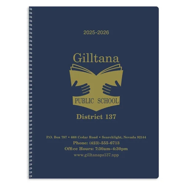 Academic Monthly Planner... from ASI 40480 Koozie Group / Norwood Triumph Calendar