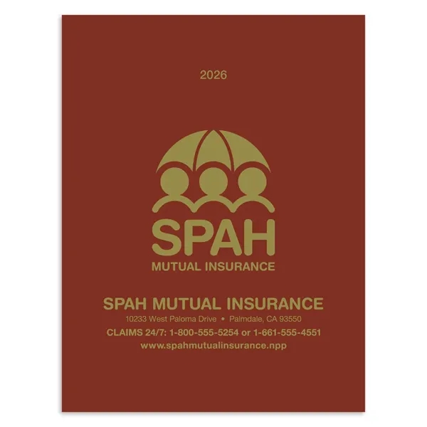 Classic Monthly Planner... from ASI 40480 Koozie Group / Norwood Triumph Calendar