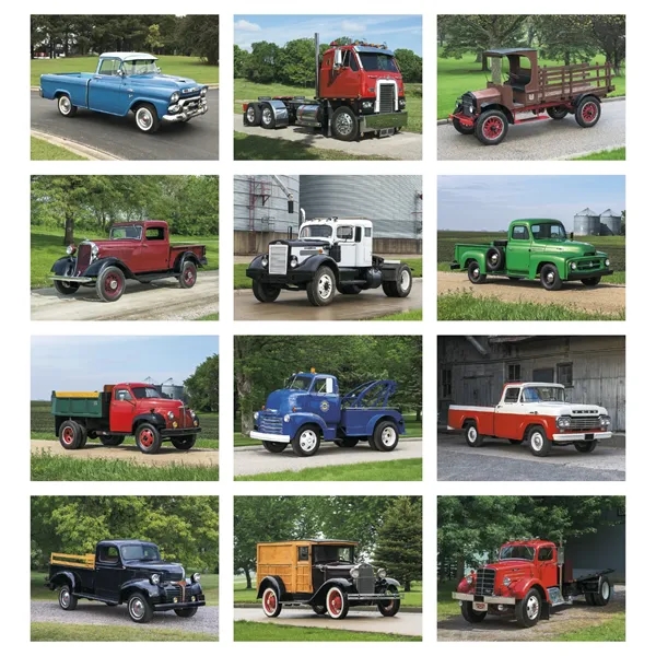 Classic Trucks Appointment Calendar - Stapled... from ASI 40480 Koozie Group / HotLine®
