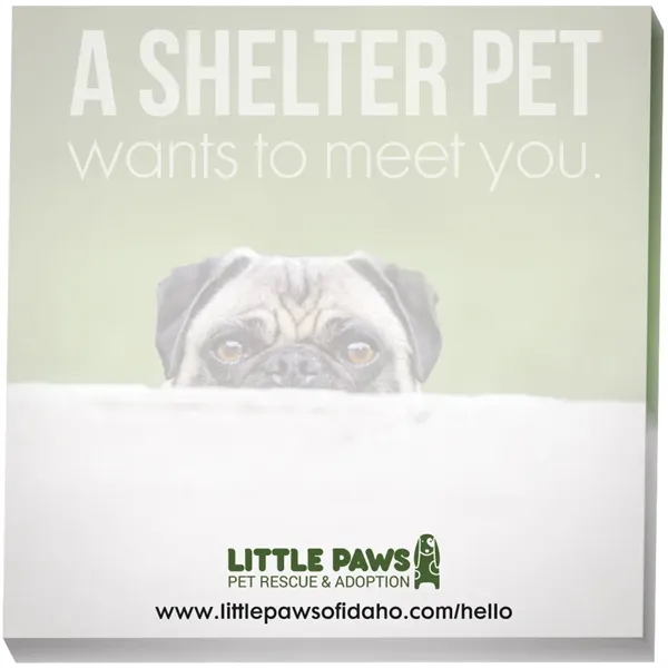 Souvenir® Sticky Note™ 3" x 3" Pad, 50 sheet... from ASI 40480 Koozie Group