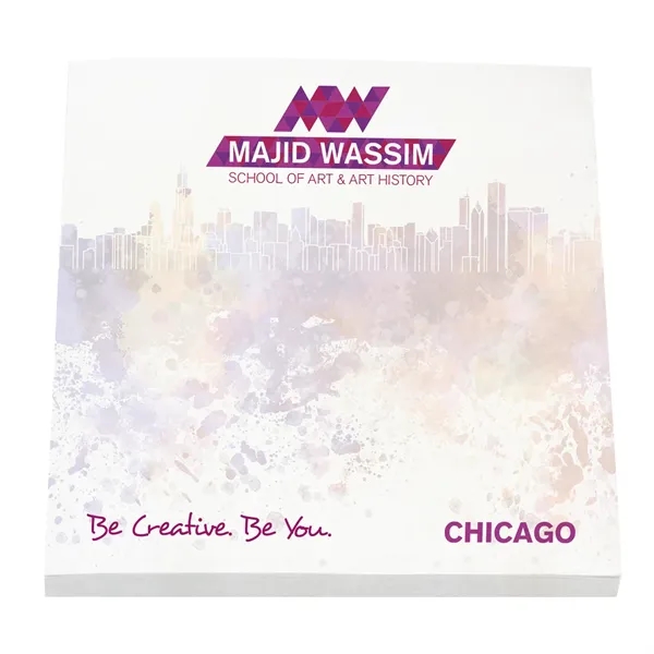 Souvenir® Sticky Note™ 3" x 3" Pad, 50 sheet... from ASI 40480 Koozie Group