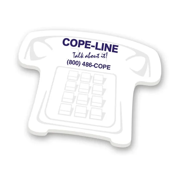 Souvenir® Sticky Note™ 4" x 3" Die Cut Pad, 25 sheet... from ASI 40480 Koozie Group