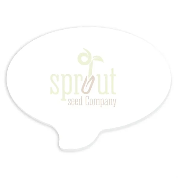 Souvenir® Sticky Note™ 4" x 3" Die Cut Pad, 25 sheet... from ASI 40480 Koozie Group