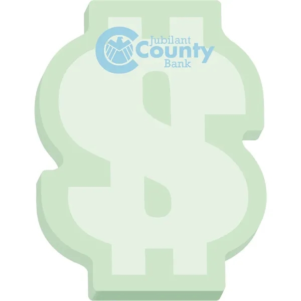 Souvenir® Sticky Note™ 4" x 3" Die Cut Pad, 25 sheet... from ASI 40480 Koozie Group