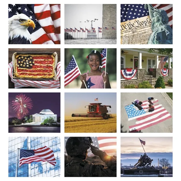 Celebrate America - Window.... from ASI 40480 Koozie Group / Norwood Triumph Calendar
