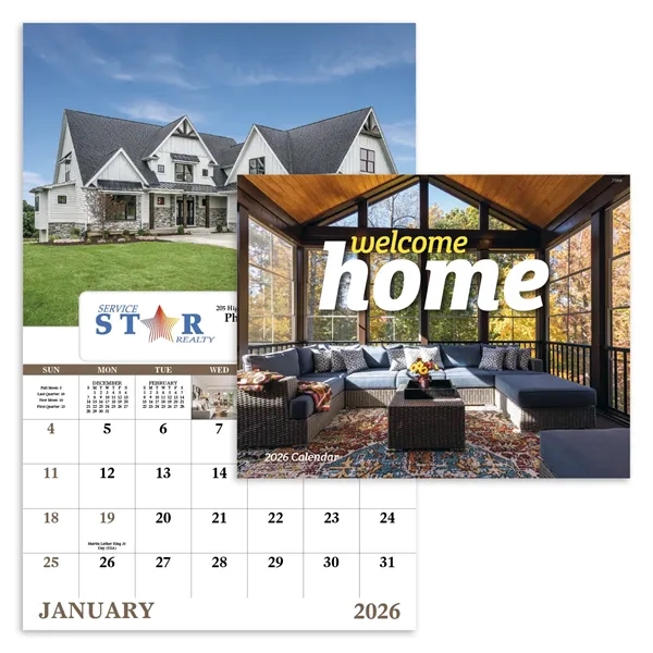 Welcome Home - Window... from ASI 40480 Koozie Group / Norwood Triumph Calendar
