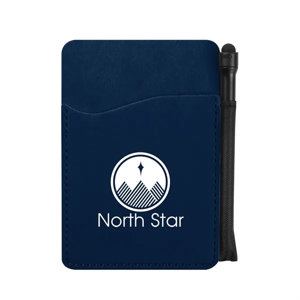 Executive Cell Phone Wallet with Pen... from ASI 40480 Koozie Group