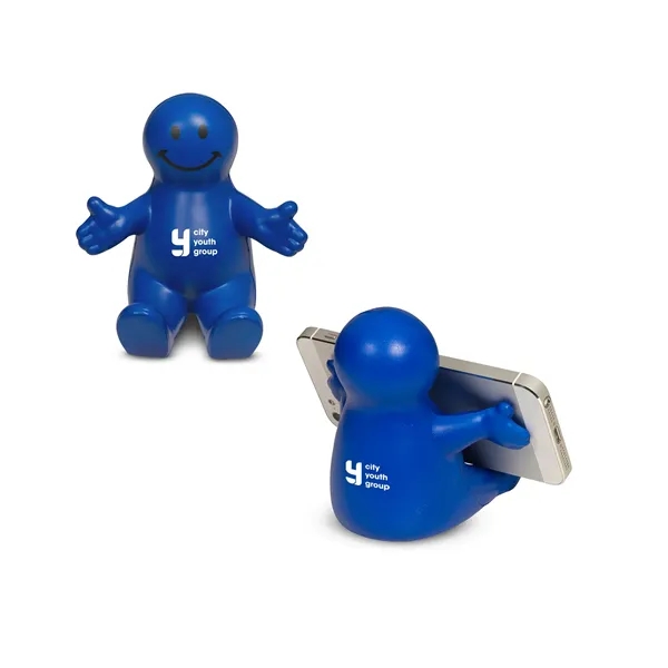 Human-shaped polyurethane holder for mobile devices.... from ASI 79530 Prime Line