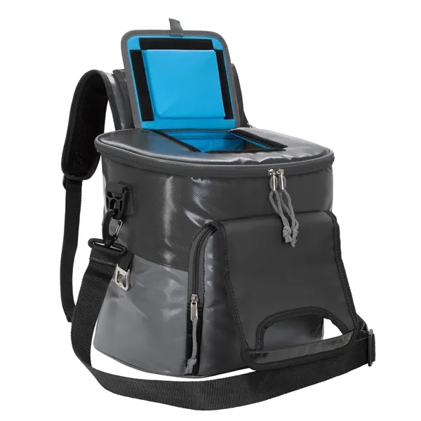 The Viking Collection® 24-Can Tarpaulin Cooler Tote-Pack... from ASI 40480 Koozie Group