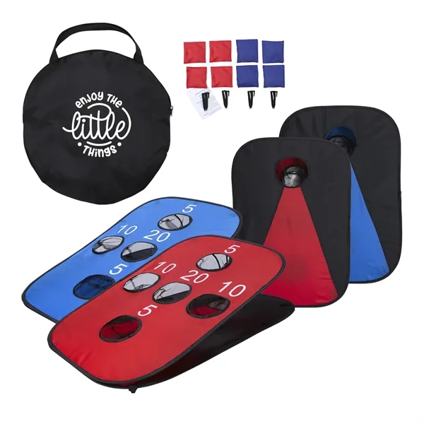 Fun On The Go Games - Portable Bag Toss & More... from ASI 40480 Koozie Group