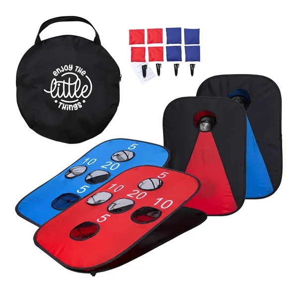 Fun On The Go Games - Portable Bag Toss & More... from ASI 40480 Koozie Group