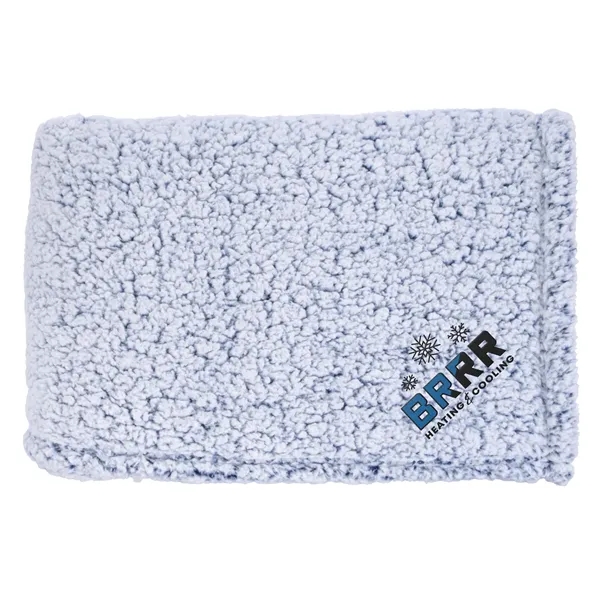Frosted Soft Sherpa Blanket... from ASI 40480 Koozie Group