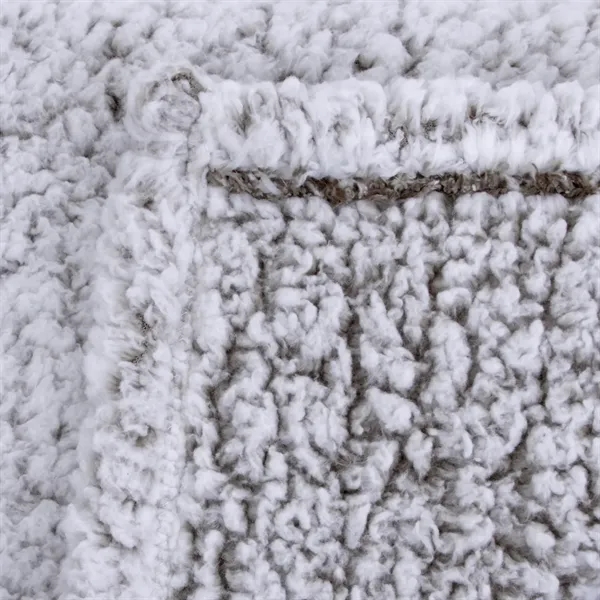 Frosted Soft Sherpa Blanket... from ASI 40480 Koozie Group