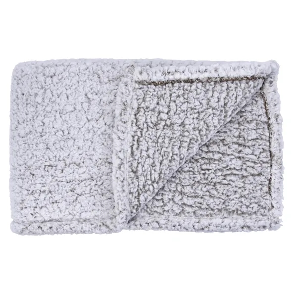 Frosted Soft Sherpa Blanket... from ASI 40480 Koozie Group